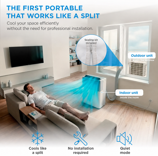 4-in-1 PortaSplit Air Conditioner