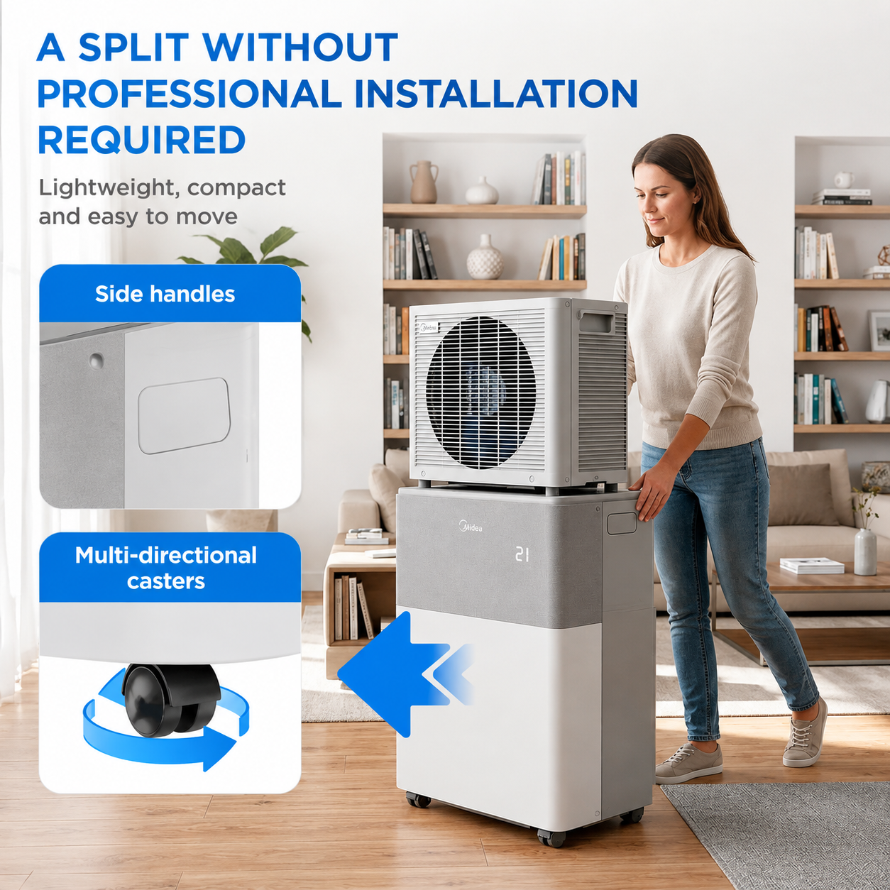 4-in-1 PortaSplit Air Conditioner